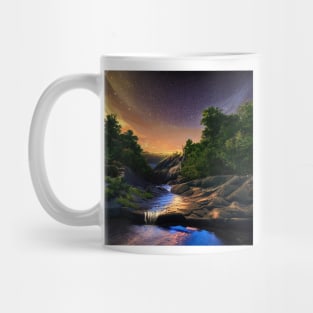 Flowing Water Stairway Mug